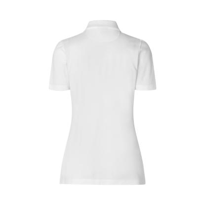 ID Ease 0557 poloshirt, lyocell, dame, hvid