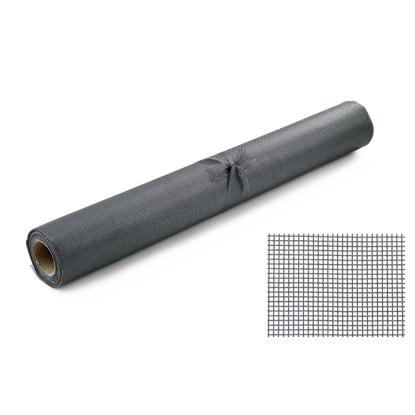 Habo 82 fluevæv, grå glasfiber - 120 cm x 10 meter