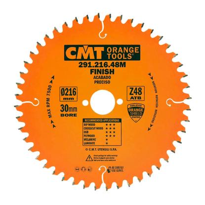 CMT rundsavsklingesæt til træ, Z24-48-64 W, Ø216 x 2,8 x 30 mm