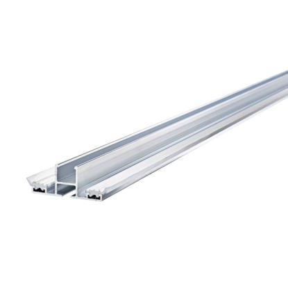 RIAS alu midterprofil med gummilister til 16 mm plader - 60 mm