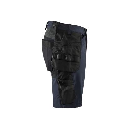 Blåkläder 1520 håndværker shorts 4-vejs stretch, mørk marineblå/sort