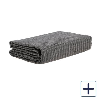 Travellife Ferro telttæppe, sort/grå - 250 cm bredt