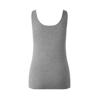 ID 0599 tanktop med stretch, dame, grå melange