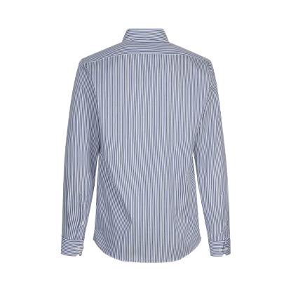 Seven Seas S90 Fine Twill Cadet skjorte, slim, navy