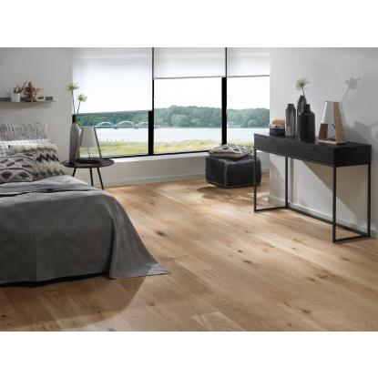 Moland Castle Collection Trend Burghley Wideplank plankegulv, eg, matlak