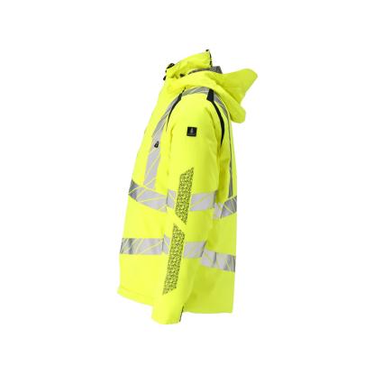 MASCOT ACCELERATE SAFE vinterjakke, hi-vis gul/mørk marine