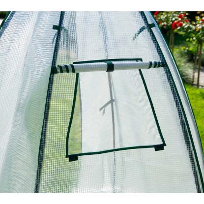 Westmann Olive overvintringstelt/drivhus, PE-folie, hvid, 183 x 160 x 160 cm