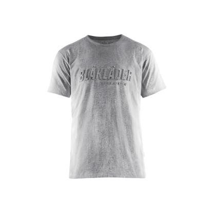 Blåkläder 3531 t-shirt 3D, gråmeleret