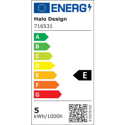 Halo Design Hudson LED gulvlampe inkl. GU10, sort