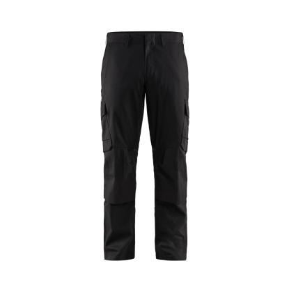 Blåkläder 1448 industri buks med knælommer stretch, sort