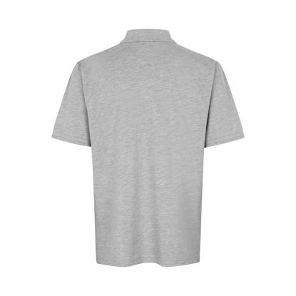 ID PRO Wear 0324 poloshirt uden lomme, grå melange