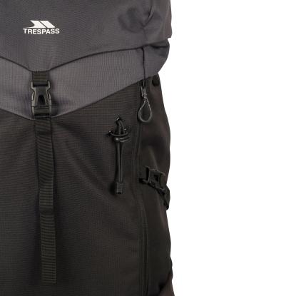 Trespass PASS vandrerygsæk, sort/mørkegrå - 75 liter