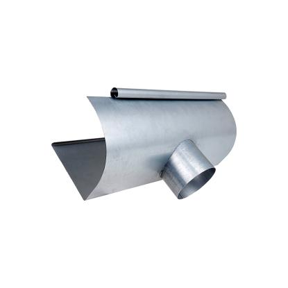 Plastmo Stål Plus Arkitekt tudstykke, 1/4 rund, nr. 14/Ø90 mm