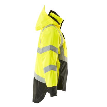 MASCOT SAFE SUPREME Harlow skaljakke, hi-vis gul/sort