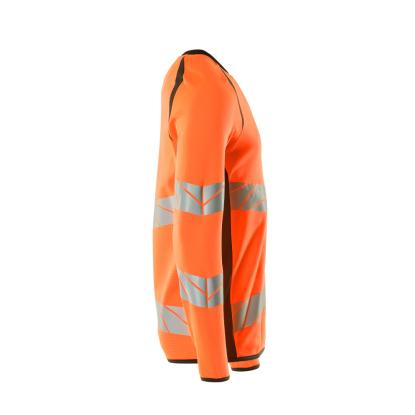 MASCOT ACCELERATE SAFE sweatshirt, hi-vis orange/mørk antracit