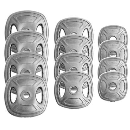 Viking Sports dumbbell sæt med 12 vægtskiver - 20 kg