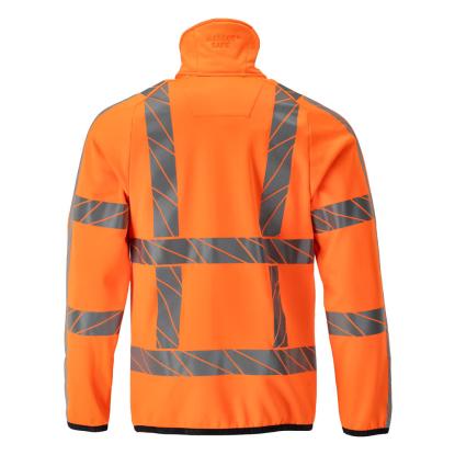 MASCOT ACCELERATE SAFE fleecetrøje med lynlås, hi-vis orange