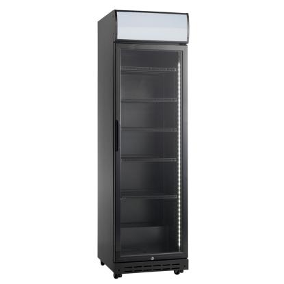Scandomestic SD 420 BE displaykøleskab, 360 liter