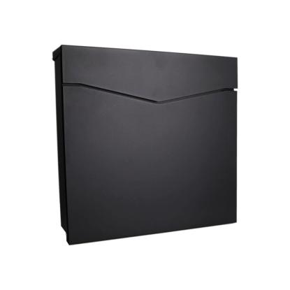 Glori ir Ko LB51 moderne postkasse, sort
