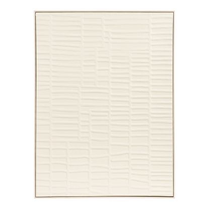 Ena vægdekoration, beige, 60 x 80 cm