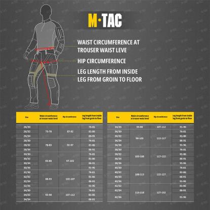 M-TAC Rubicon Flex bukser, sort