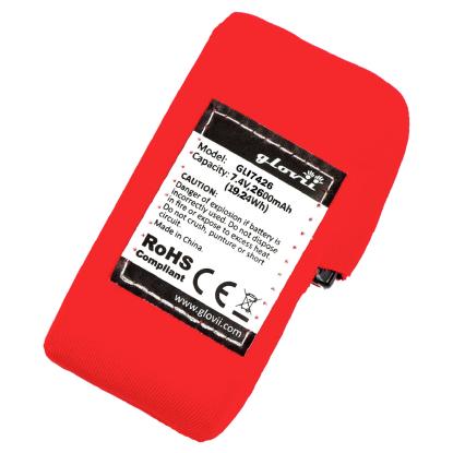 Glovii batteri til sweatshirt og bukser med varme, GLI7426, 2600 mAh