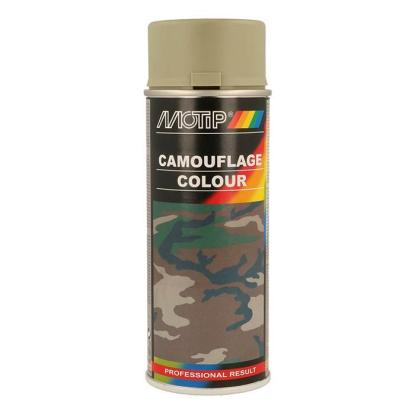 Motip spray camouflage, 400 ml - grå