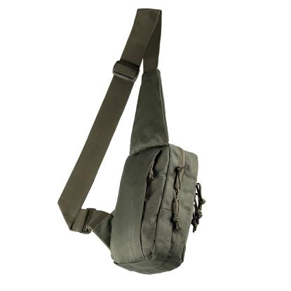 M-TAC Tactical Chest Pack sling bag med velcro og hylster, olive