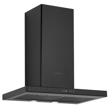 Silverline SL3120 Beta væghængt emhætte, sort, 60 cm