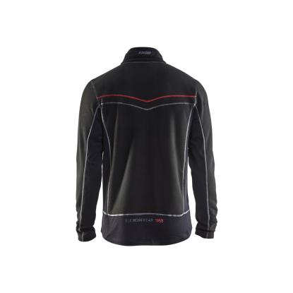 Blåkläder 4997 microfleece jakke, sort