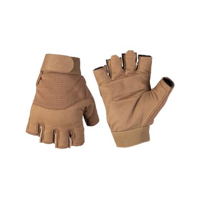 Mil-Tec Army fingerløse handsker, dark coyote brun 