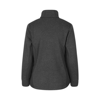 ID 0851 cardigan, strikfleece, dame, grafit melange
