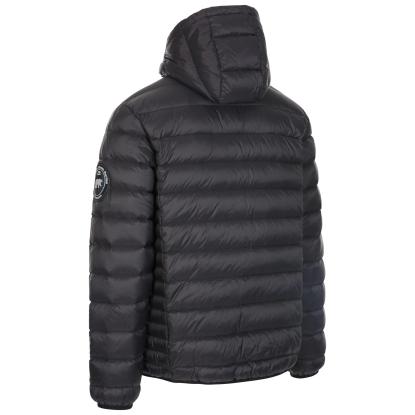 Trespass WHITMAN II packaway dunjakke med pose, herre, sort/rust
