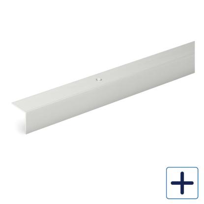Habo A29 kantliste med skruehuller, aluminium