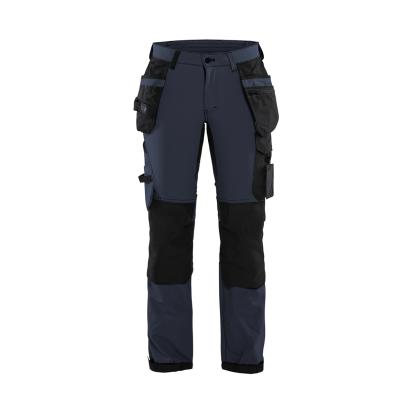 Blåkläder 7192 dame håndværker buks  4-vejs stretch, mørk marineblå/sort