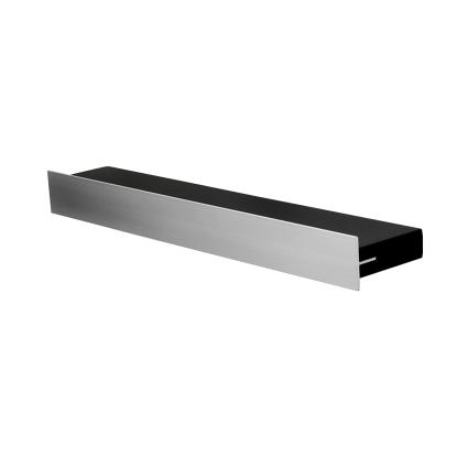 Hoigaard GH-38 gallerihylde, L38 cm, lakeret sort og alu