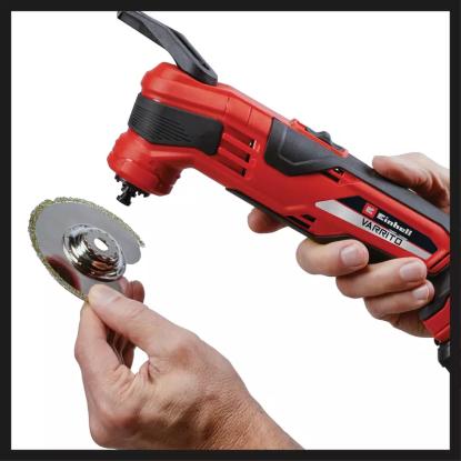 Einhell Varrito 18V Li multisliber/fugeskærer uden batteri og lader Einhell Varrito 18V Li multisliber/fugeskærer uden batteri og lader