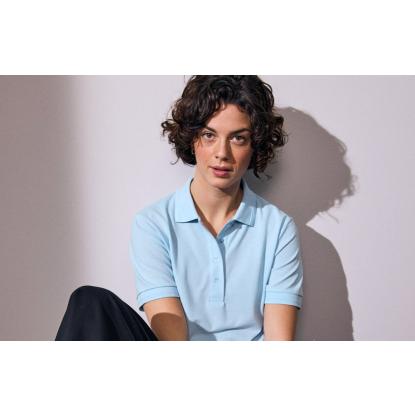 ID 0521 poloshirt, klassisk, dame, lys blå