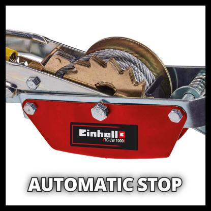 Einhell TC-LW 1000 trækspil med håndtag, maks. 1000 kg