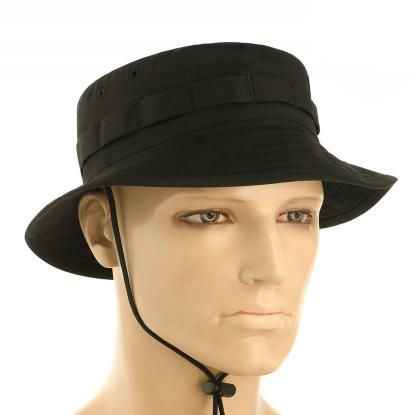 M-TAC Panama Boonie hat med rip-stop, sort