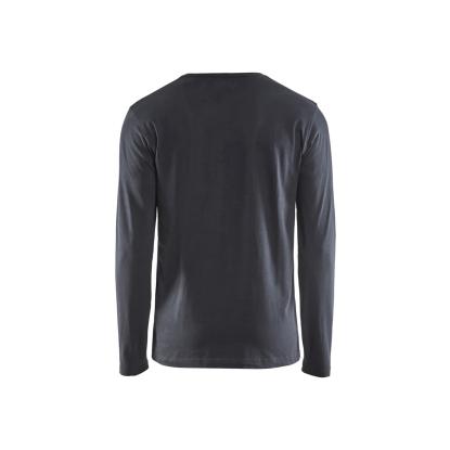Blåkläder 3500 t-shirt lang ærme, mørk grå