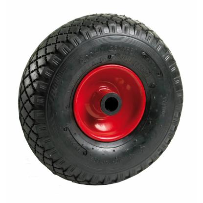 Ravendo ER 10/4 luftgummihjul, 3,00 x 4, sort - 10"