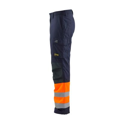 Blåkläder 1869 multinorm vinter buks inherent, marineblå/hi-vis orange