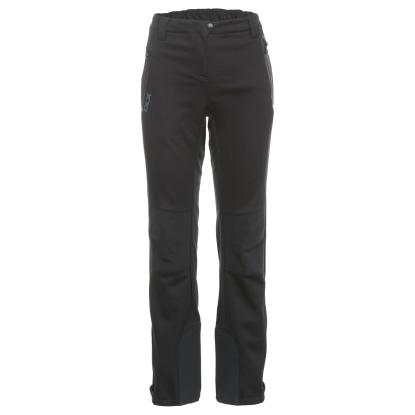 DLX SOLA softshell vandrebukser, vandtætte, dame, sort
