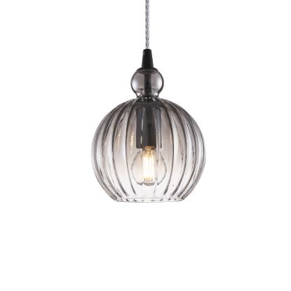 Halo Design Ball Ball pendel, Ø15 cm, E14, røgfarvet
