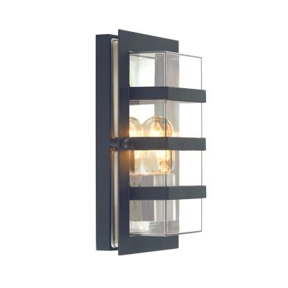 Norlys Boden væglampe, E27, IP54, sort