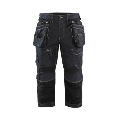 Blåkläder 1991 håndværker knickers stretch x1900, marineblå/sort