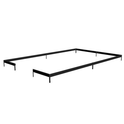 Juliana Gartner fundament i sort til 18,8 m² drivhus