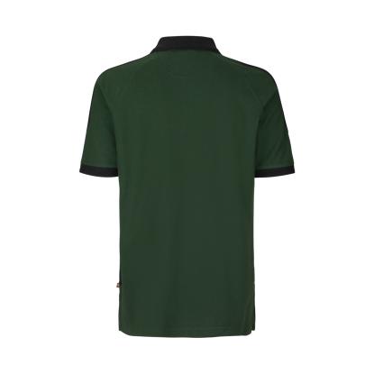 ID PRO Wear 0322 poloshirt med kontrast, flaskegrøn