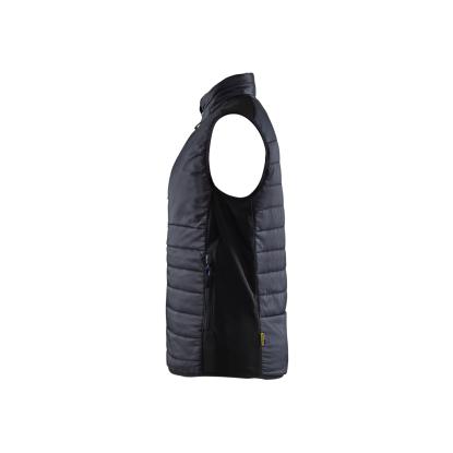 Blåkläder 3864 dame vest foret, sort/mørk marineblå